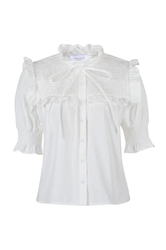 The Nicolette Shirt sold by The Shirt by Rochelle Behrens
