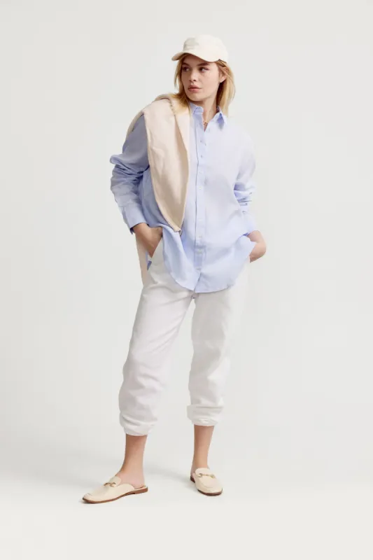 The Washed Linen Shirt sold by The Shirt by Rochelle Behrens