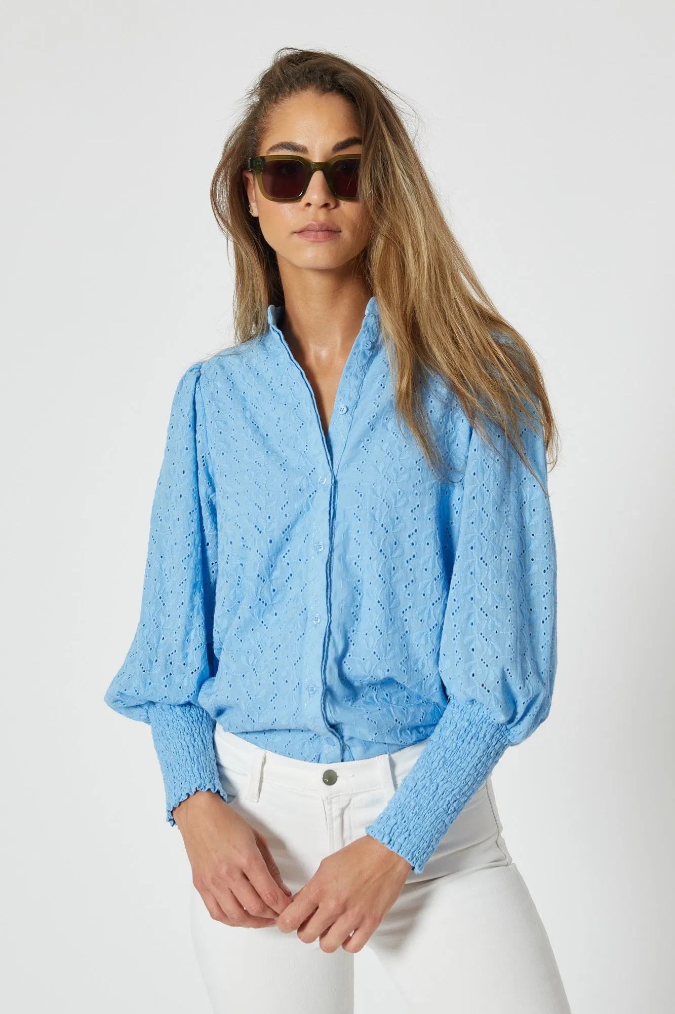 The Sandy Shirt sold by The Shirt by Rochelle Behrens