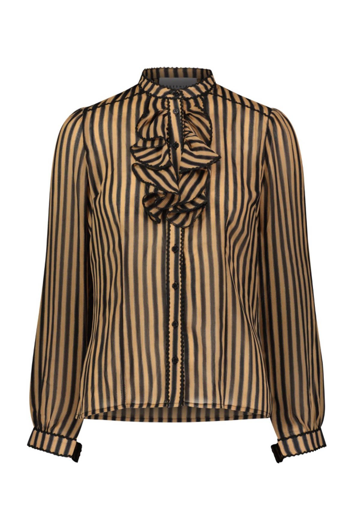 The Ruffled Front Shirt sold by The Shirt by Rochelle Behrens product image thumbnail 3