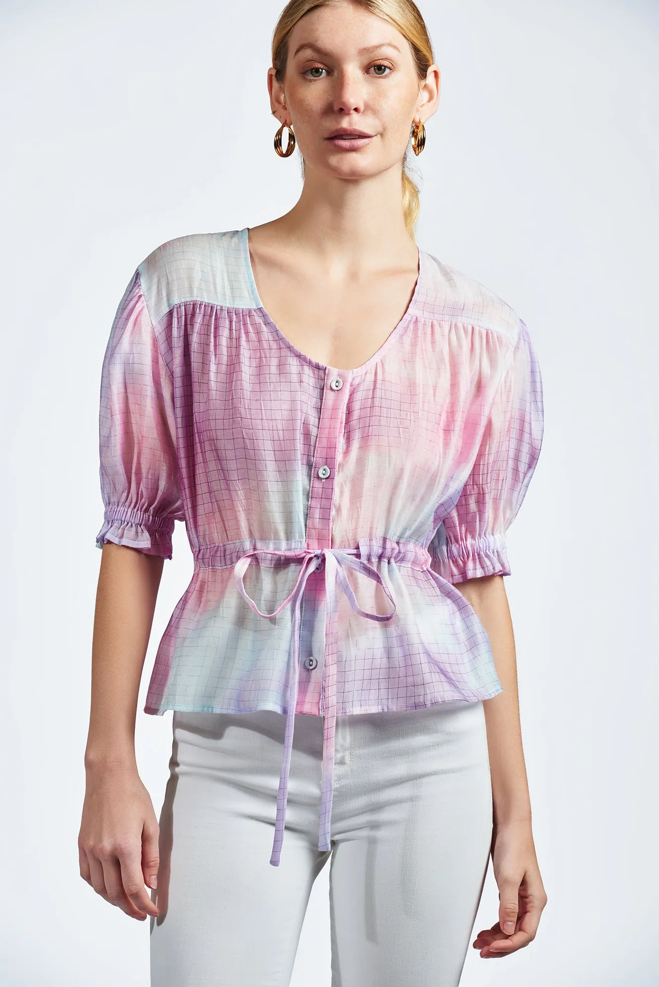 The Kayla Shirt sold by The Shirt by Rochelle Behrens