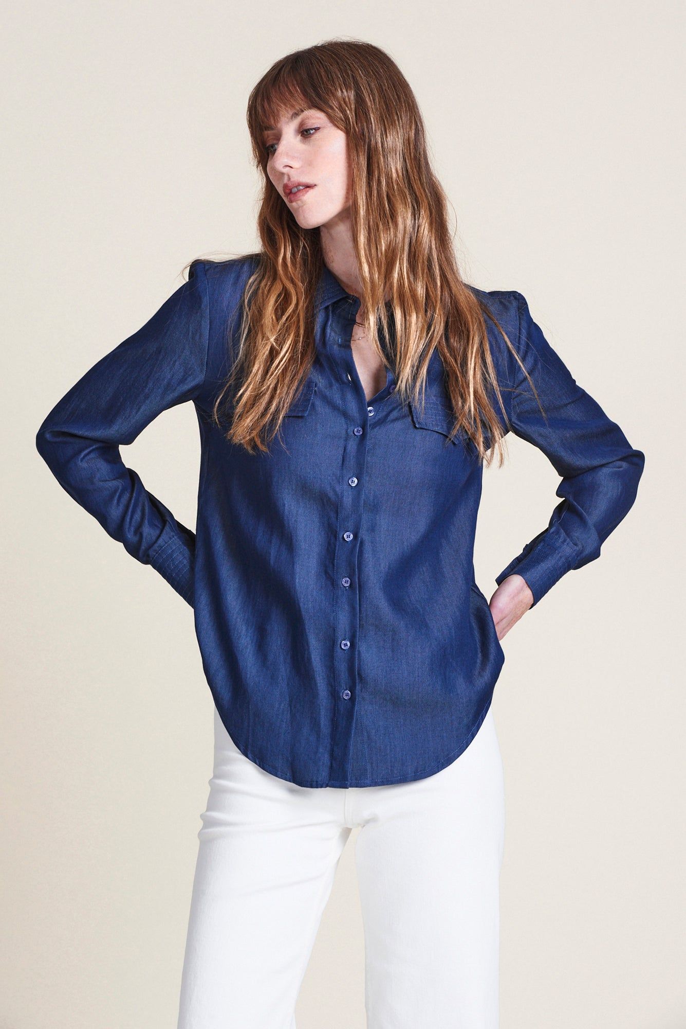 The Jade Shirt sold by The Shirt by Rochelle Behrens product image thumbnail 3