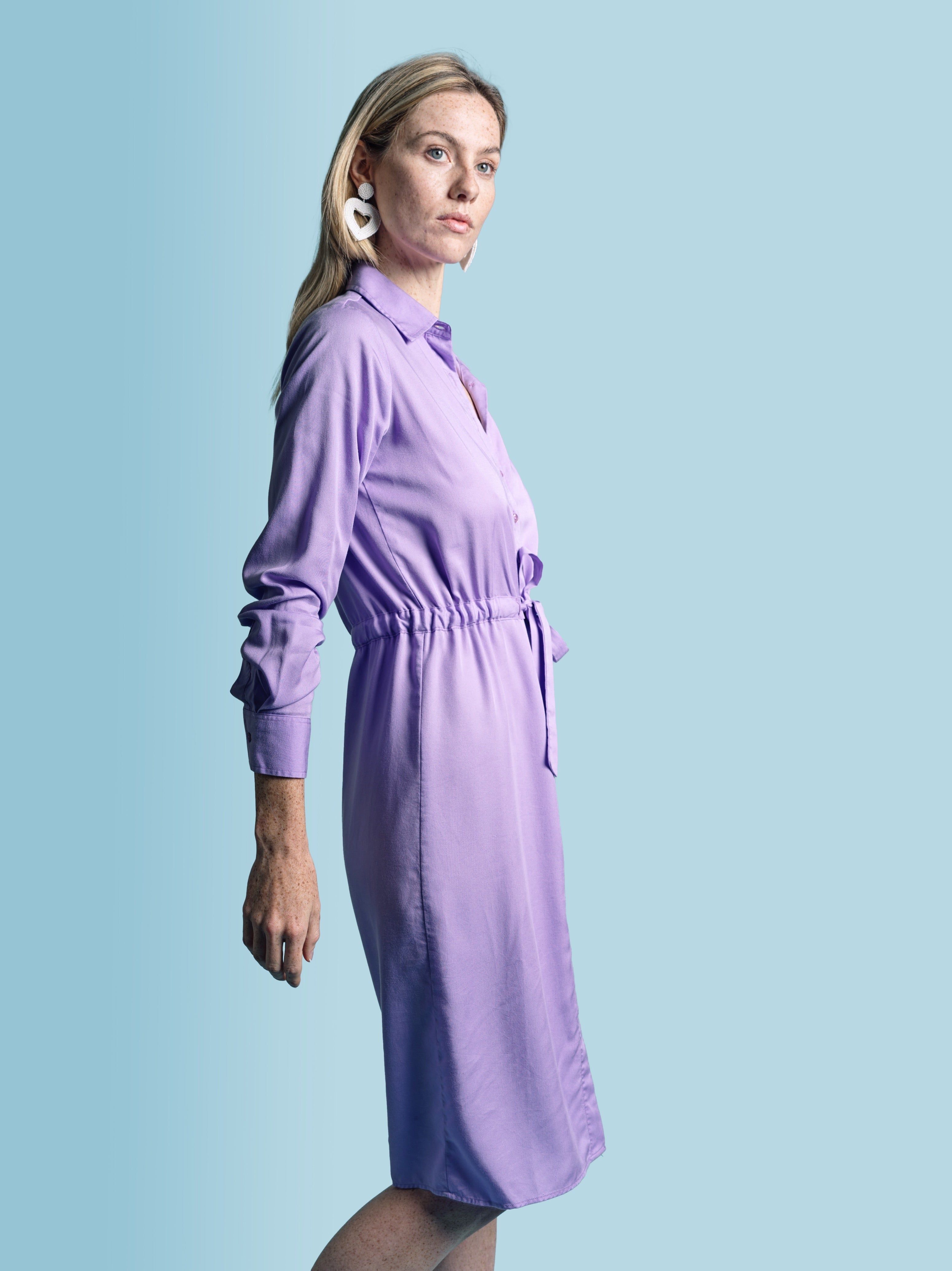 The Shirtdress with Tie Waist sold by The Shirt by Rochelle Behrens product image thumbnail 2