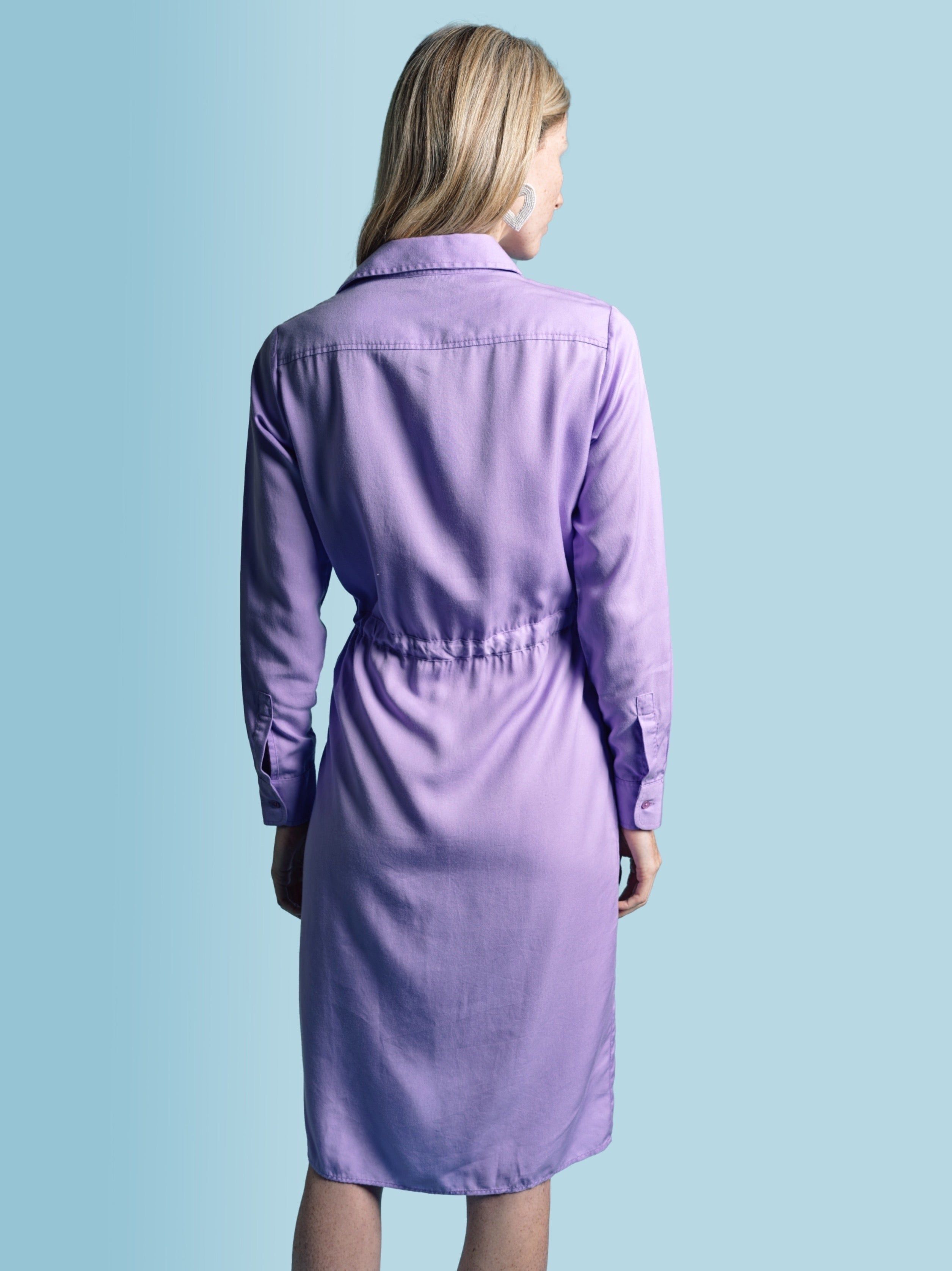 The Shirtdress with Tie Waist sold by The Shirt by Rochelle Behrens product image thumbnail 6