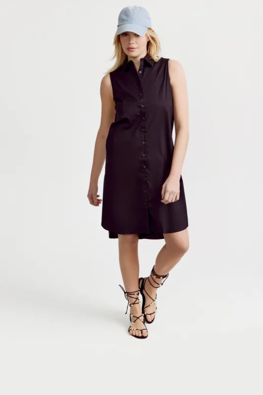 The Sleeveless Shirt Dress sold by The Shirt by Rochelle Behrens