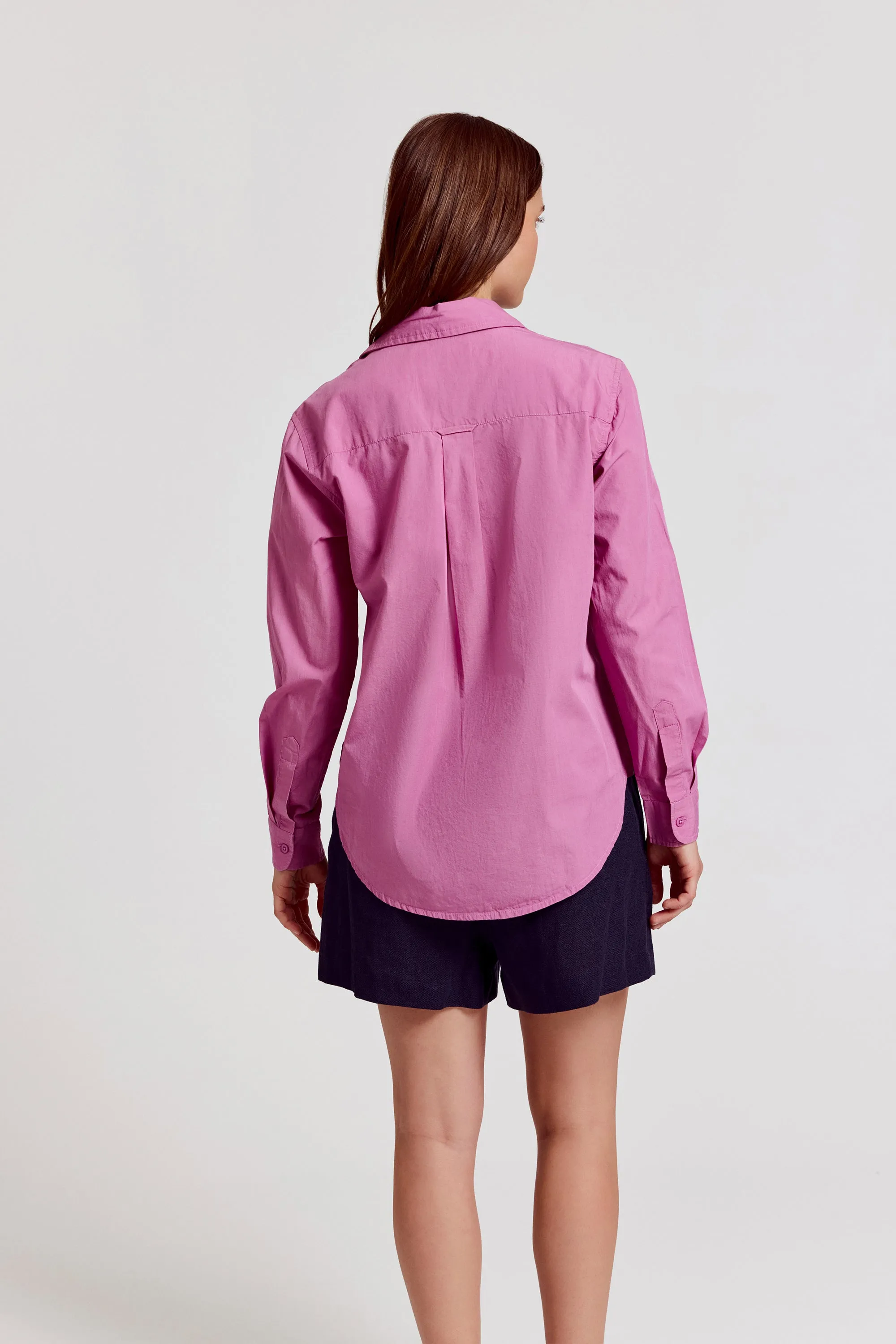 The Super Relaxed Boyfriend in Cotton sold by The Shirt by Rochelle Behrens product image thumbnail 5