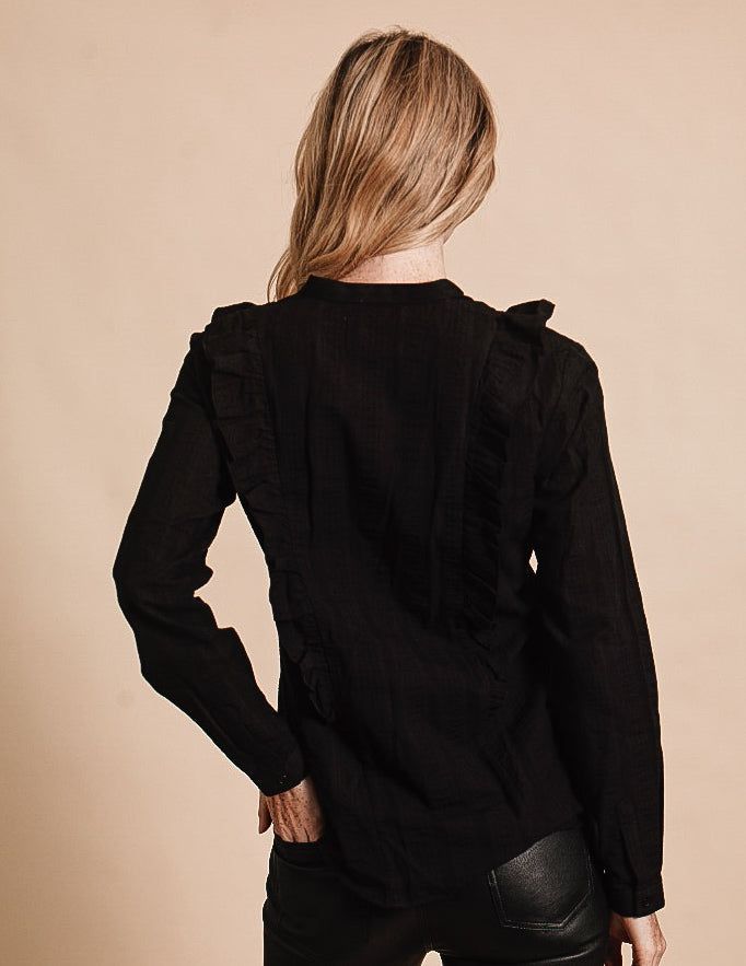 The Ruffle Shirt sold by The Shirt by Rochelle Behrens product image thumbnail 3