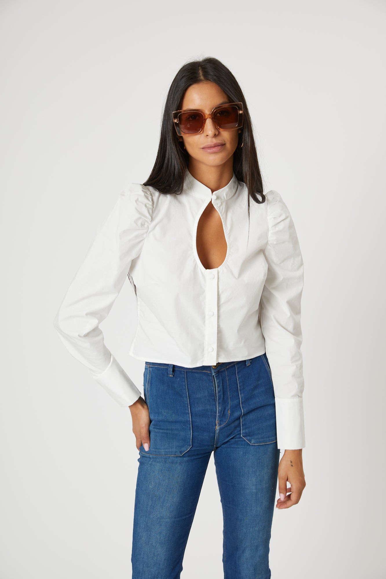 The Giovanna Shirt sold by The Shirt by Rochelle Behrens