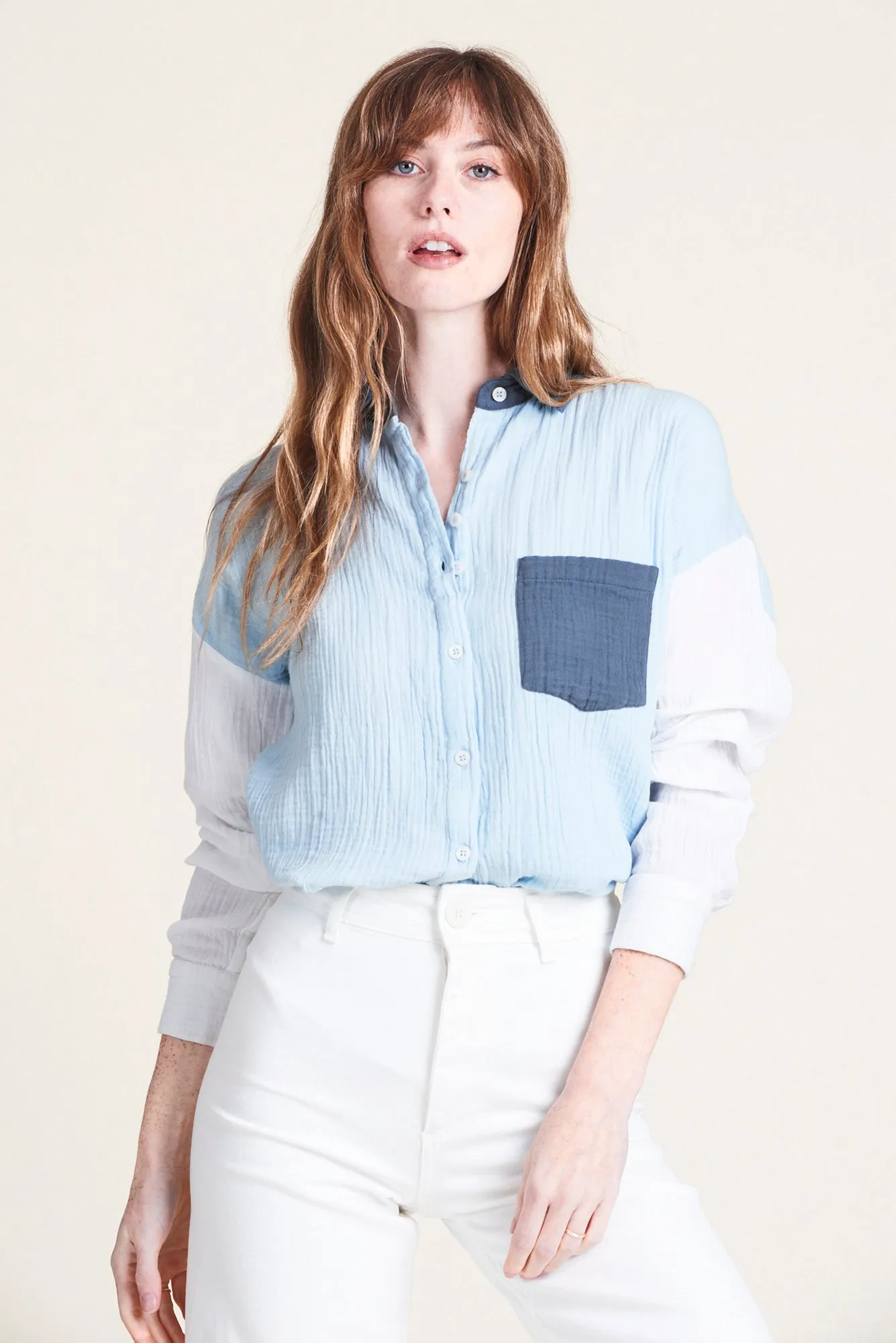 The Claudia Shirt sold by The Shirt by Rochelle Behrens