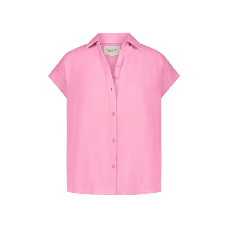 The Short Sleeve Boyfriend Shirt sold by The Shirt by Rochelle Behrens