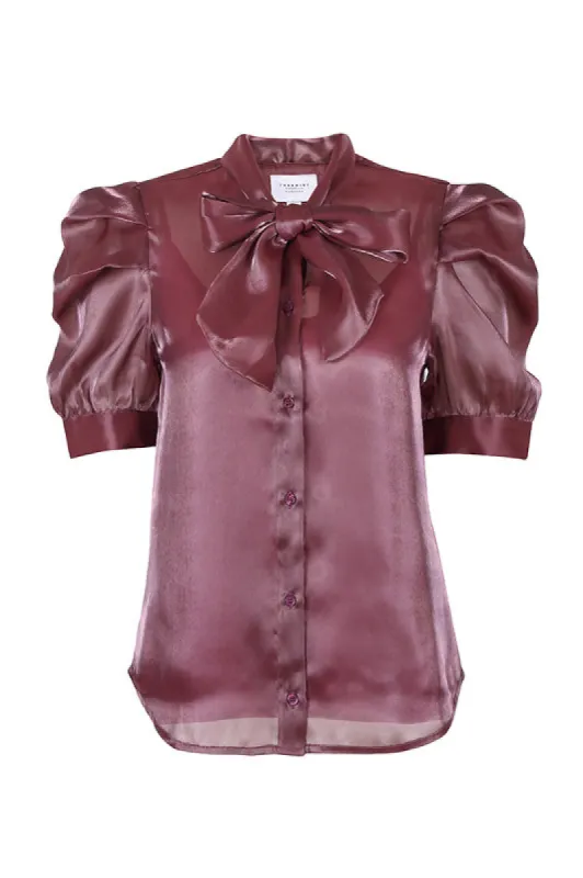 The French Bow Shirt sold by The Shirt by Rochelle Behrens