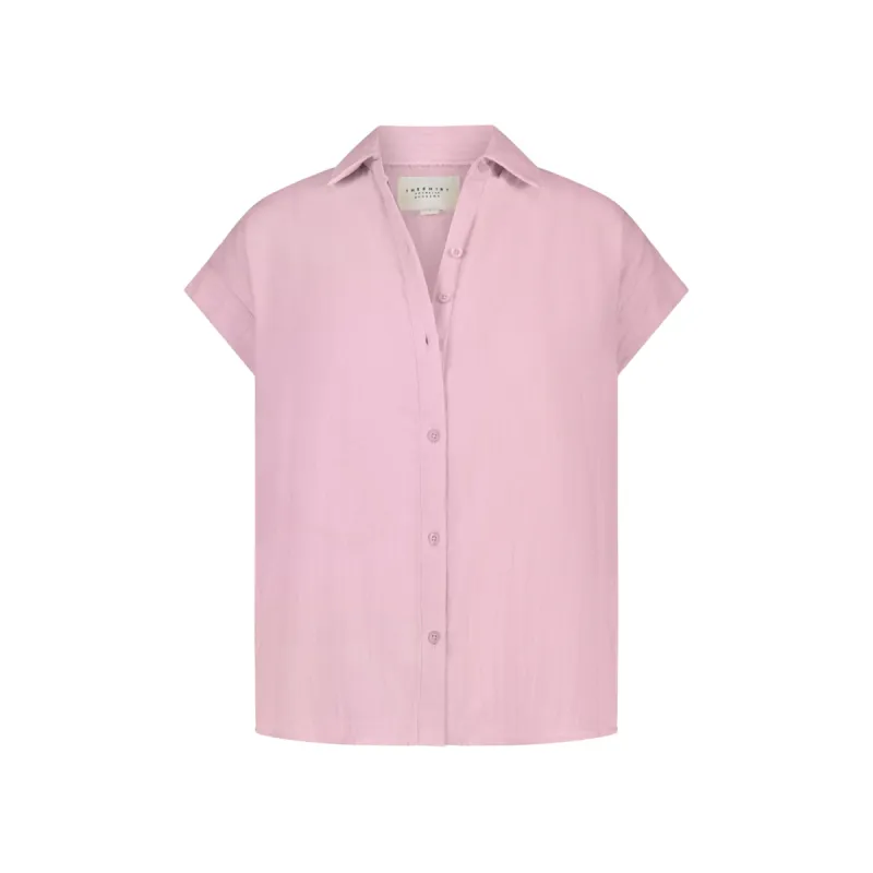 The Short Sleeve Boyfriend Shirt sold by The Shirt by Rochelle Behrens