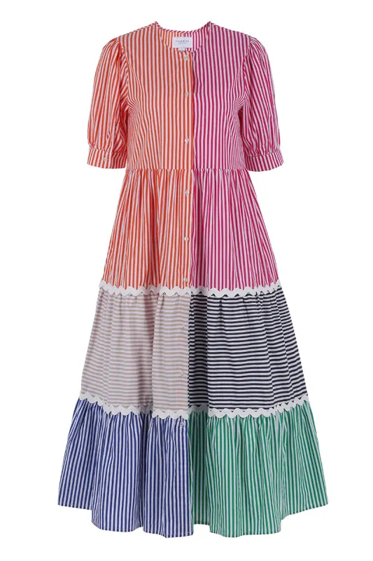 The Short Sleeve Zandra Dress made by The Shirt by Rochelle Behrens