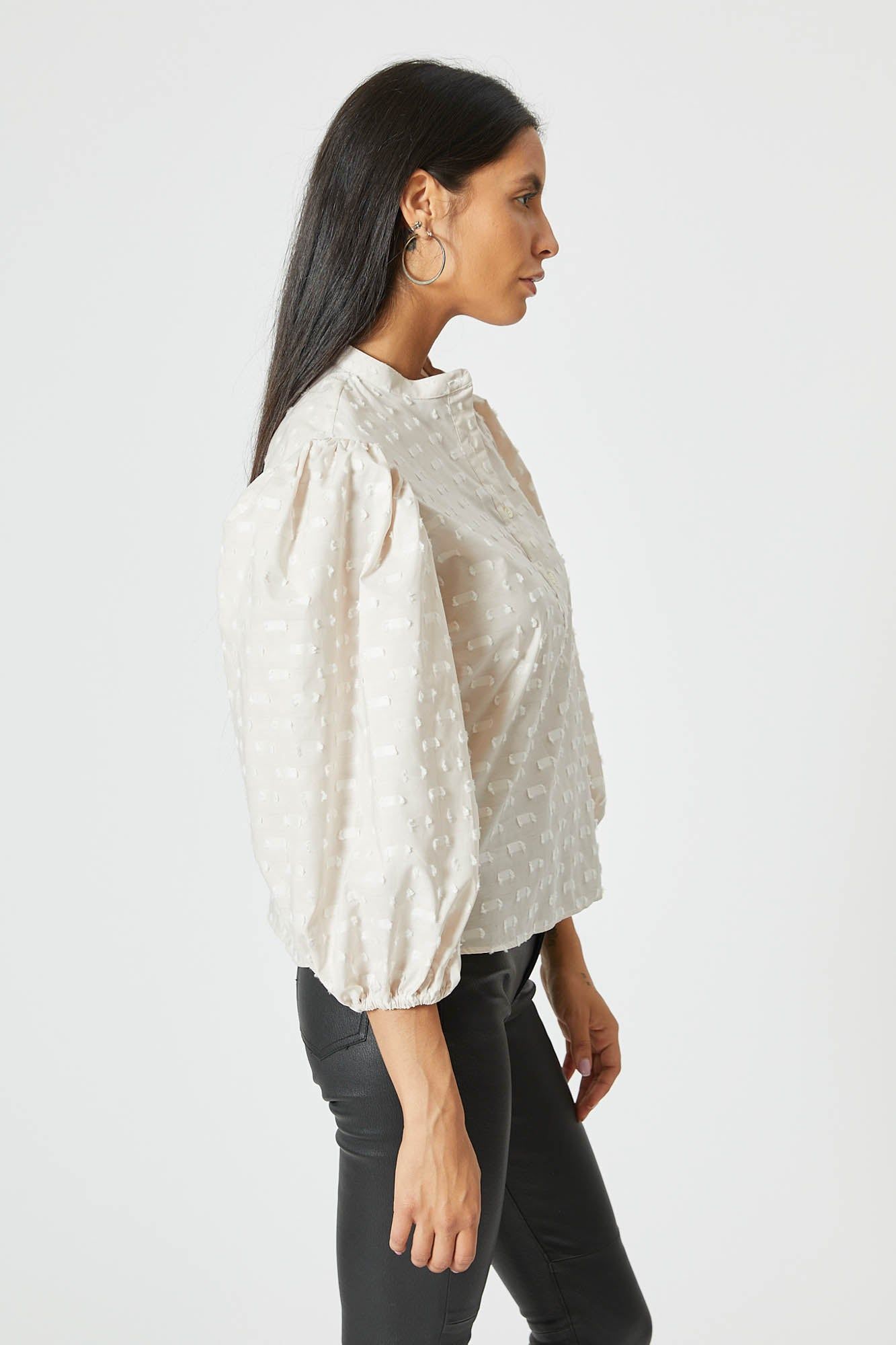 The Balloon Sleeve Shirt sold by The Shirt by Rochelle Behrens product image thumbnail 4