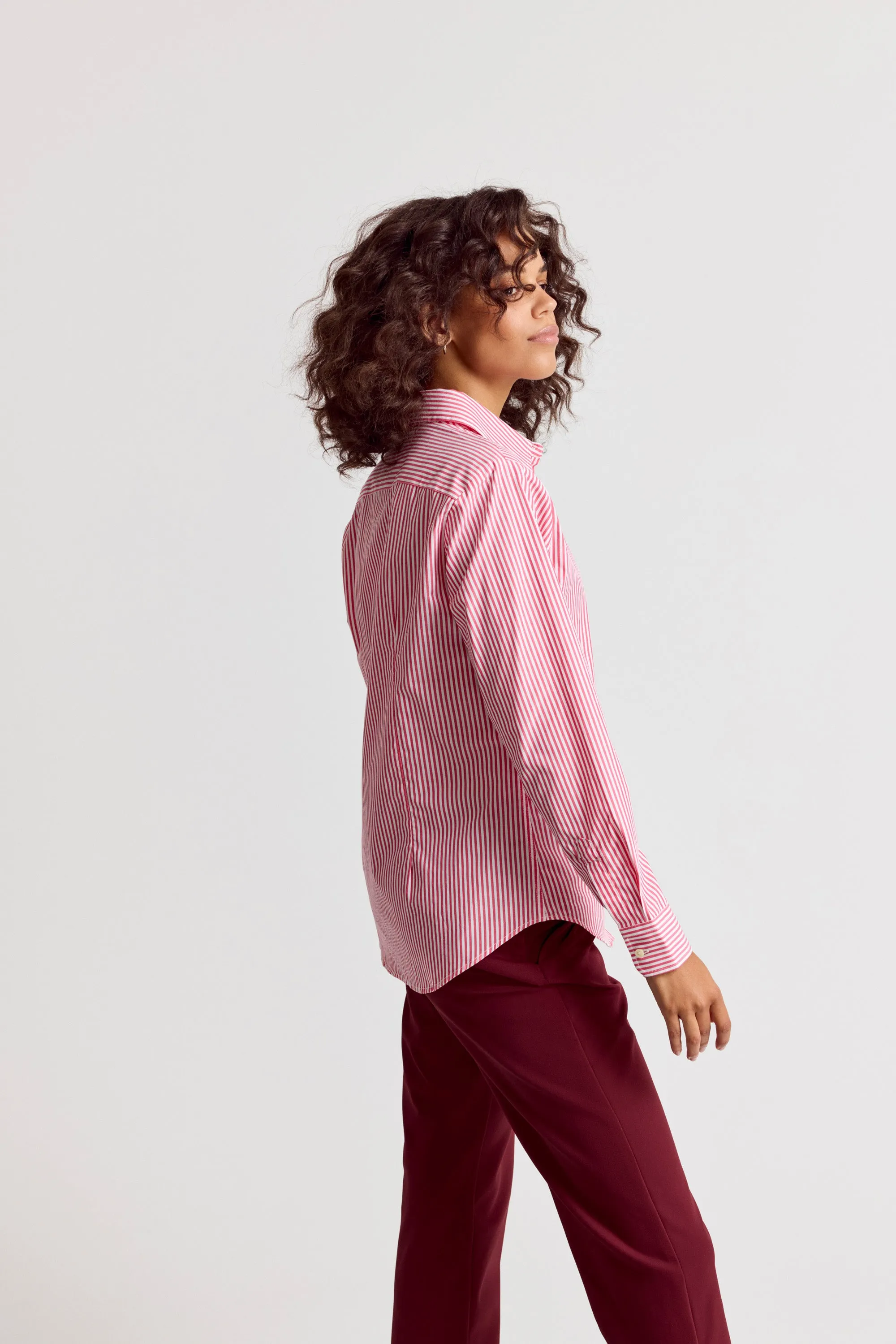 The Icon Shirt in Stripe sold by The Shirt by Rochelle Behrens product image thumbnail 5