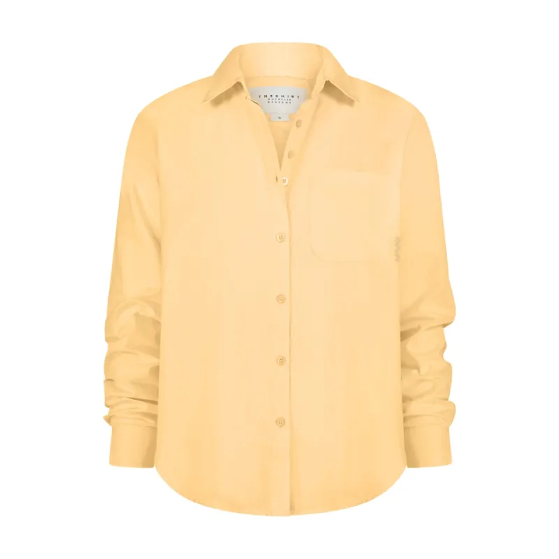 The Super Relaxed Boyfriend in Cotton sold by The Shirt by Rochelle Behrens