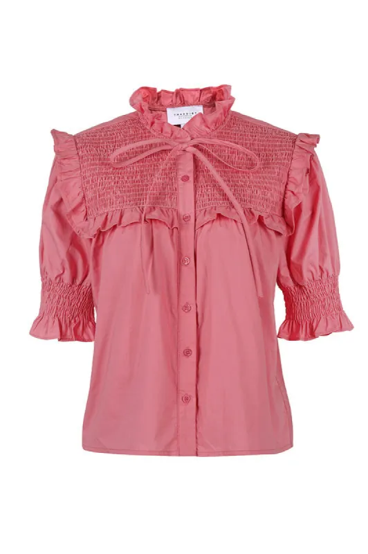 The Nicolette Shirt sold by The Shirt by Rochelle Behrens