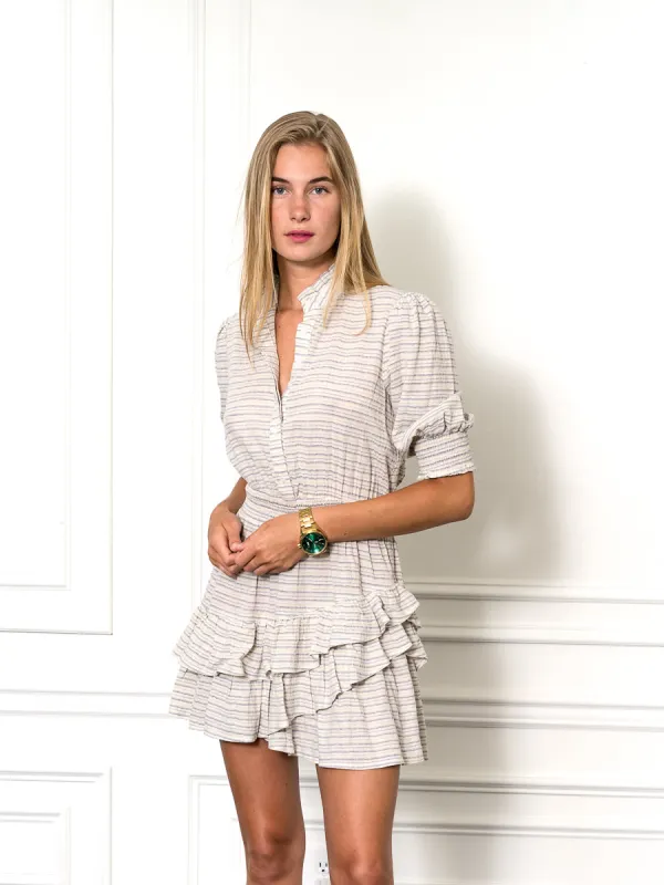 The Tiered Minidress sold by The Shirt by Rochelle Behrens