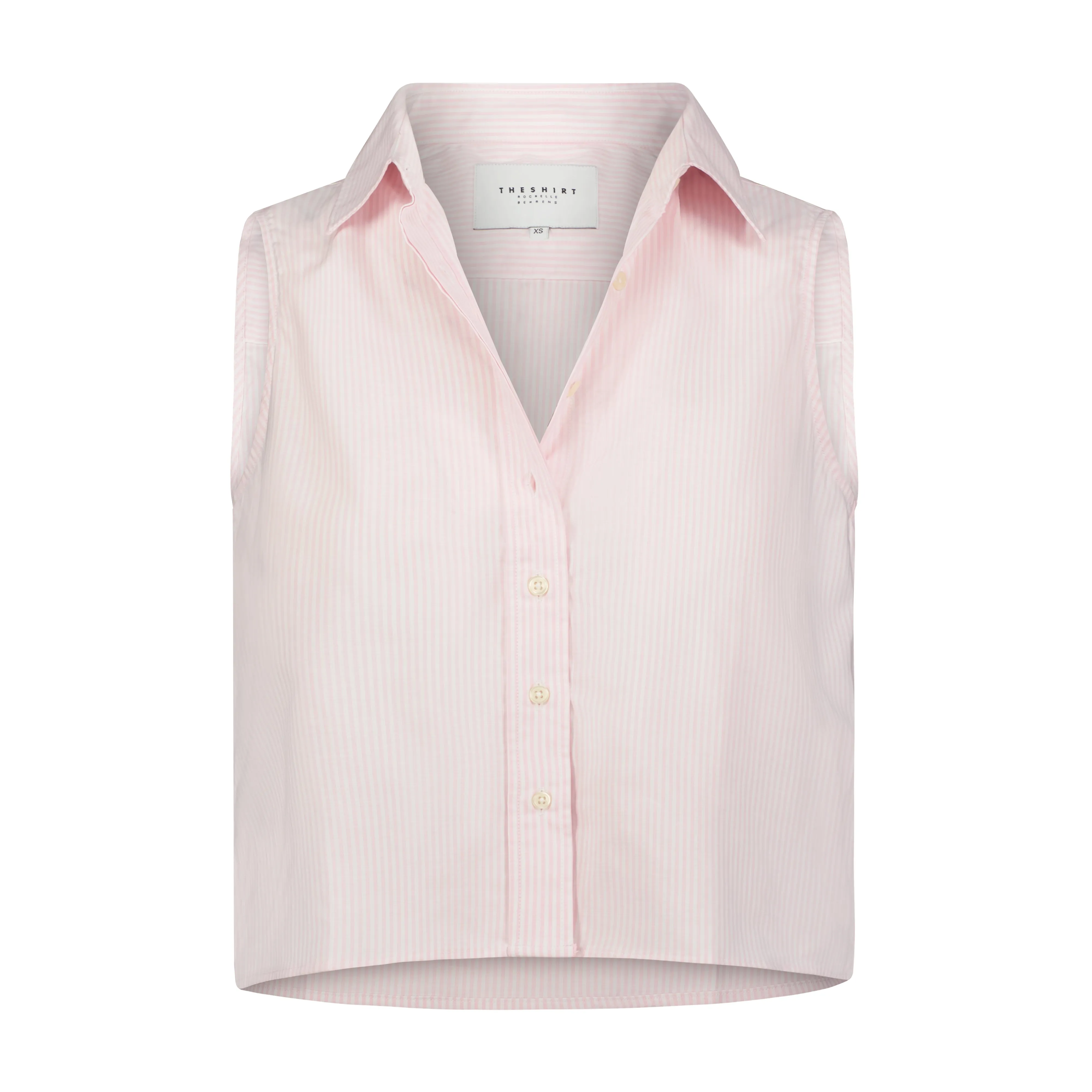 The Boxy Cropped Sleeveless Shirt sold by The Shirt by Rochelle Behrens product image thumbnail 2