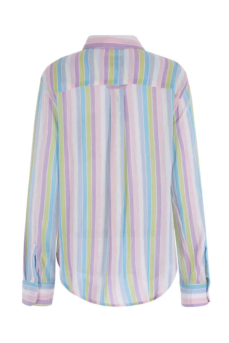 The Boyfriend Shirt in Stripe sold by The Shirt by Rochelle Behrens product image thumbnail 2