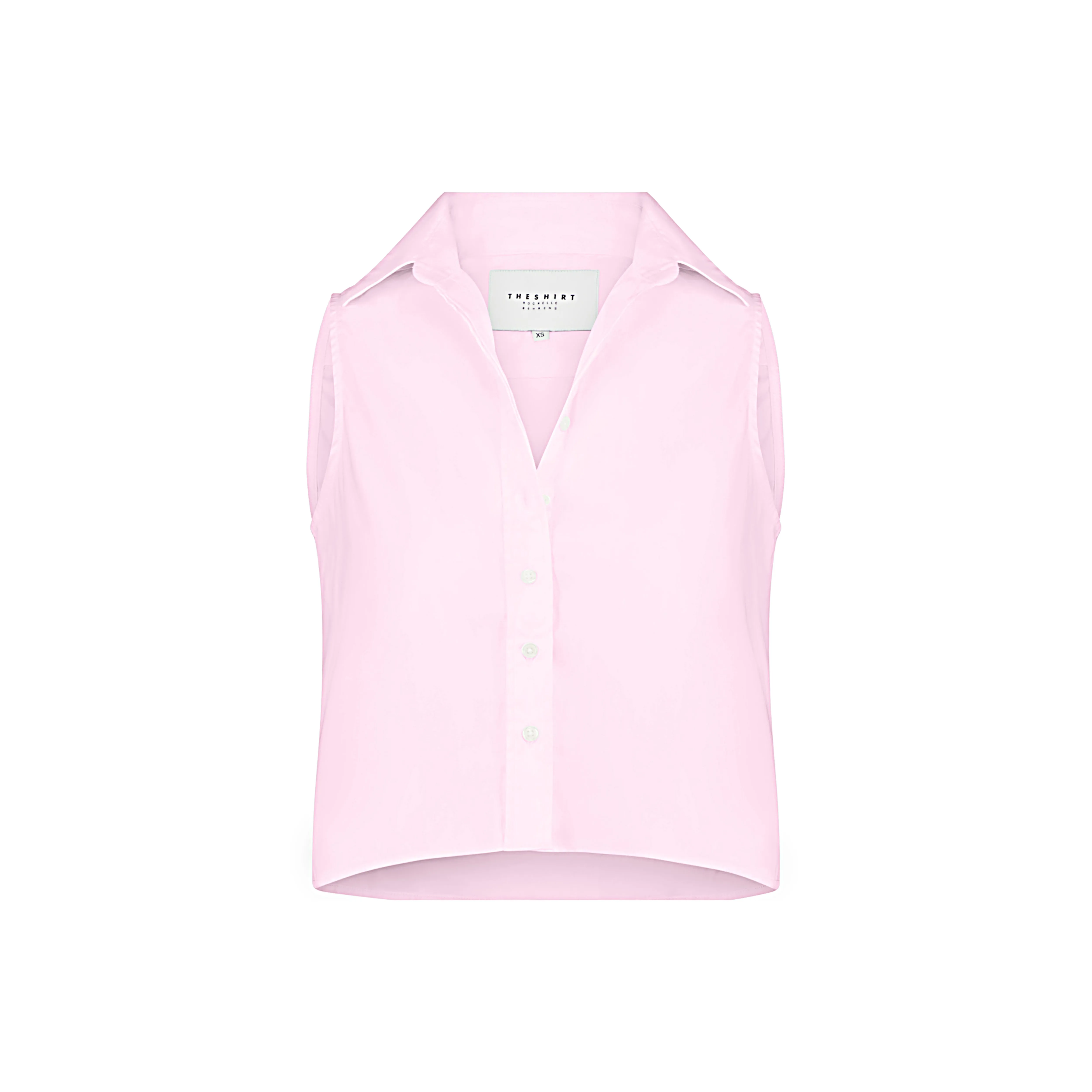 The Boxy Cropped Sleeveless Shirt sold by The Shirt by Rochelle Behrens