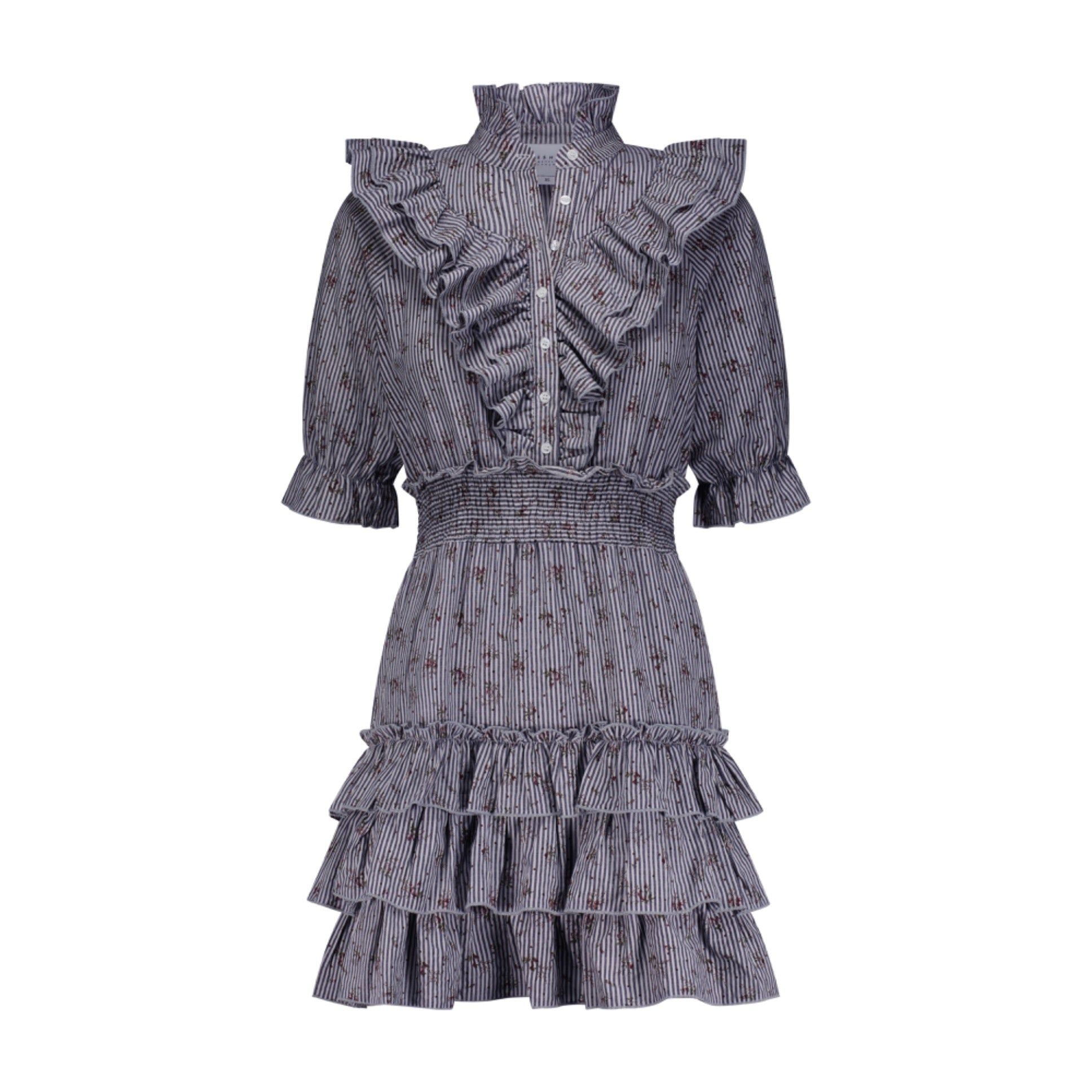 The Ruffled Tiered Minidress sold by The Shirt by Rochelle Behrens product image thumbnail 3