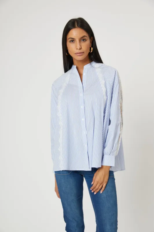 The Luca Shirt sold by The Shirt by Rochelle Behrens