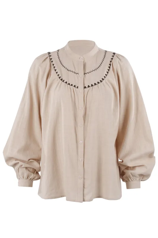 The Pierre Shirt sold by The Shirt by Rochelle Behrens