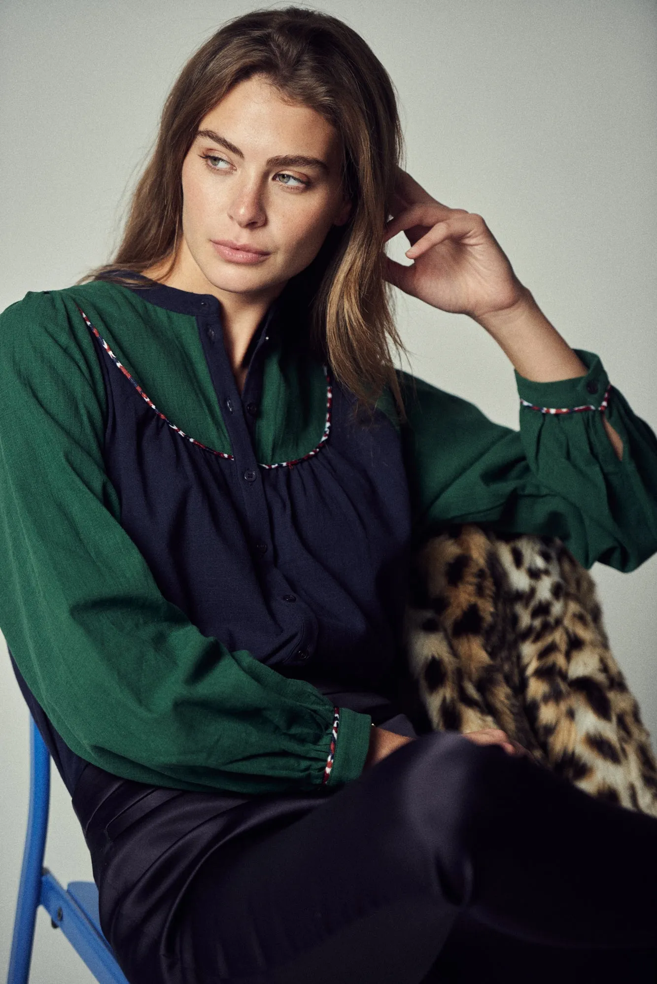 The Rhoda Shirt sold by The Shirt by Rochelle Behrens product image thumbnail 3