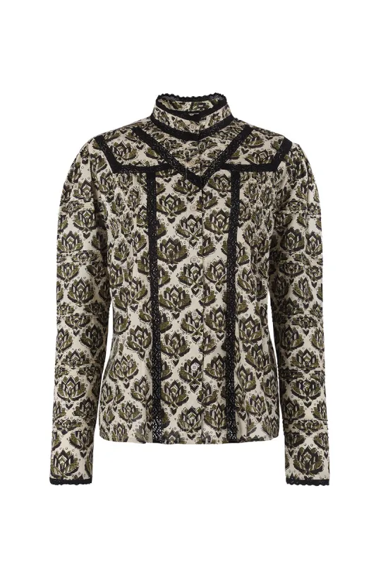 The Priya Shirt sold by The Shirt by Rochelle Behrens