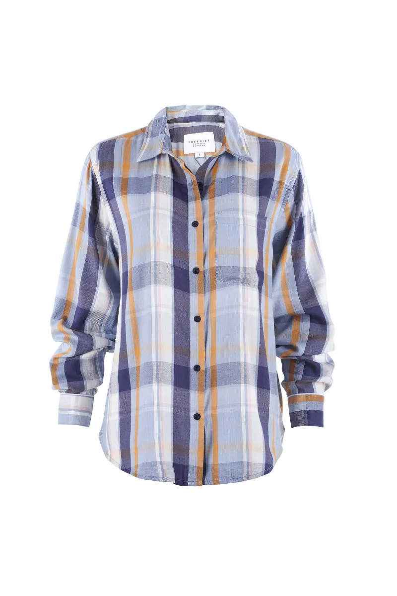 The Boyfriend Shirt in Plaid sold by The Shirt by Rochelle Behrens