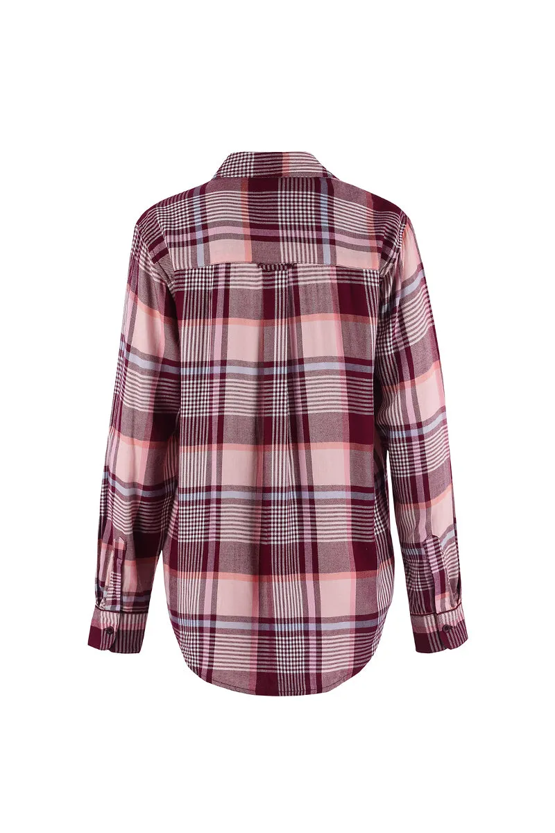 The Boyfriend Shirt in Plaid sold by The Shirt by Rochelle Behrens product image thumbnail 2