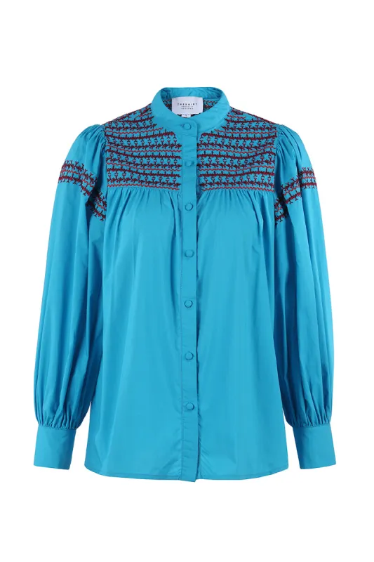 The Long Sleeve Saylor Shirt sold by The Shirt by Rochelle Behrens