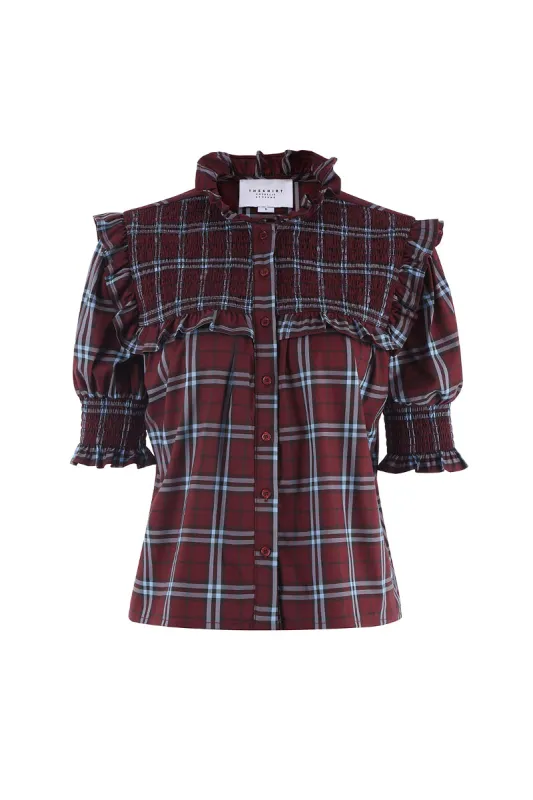 The Nicolette Shirt sold by The Shirt by Rochelle Behrens