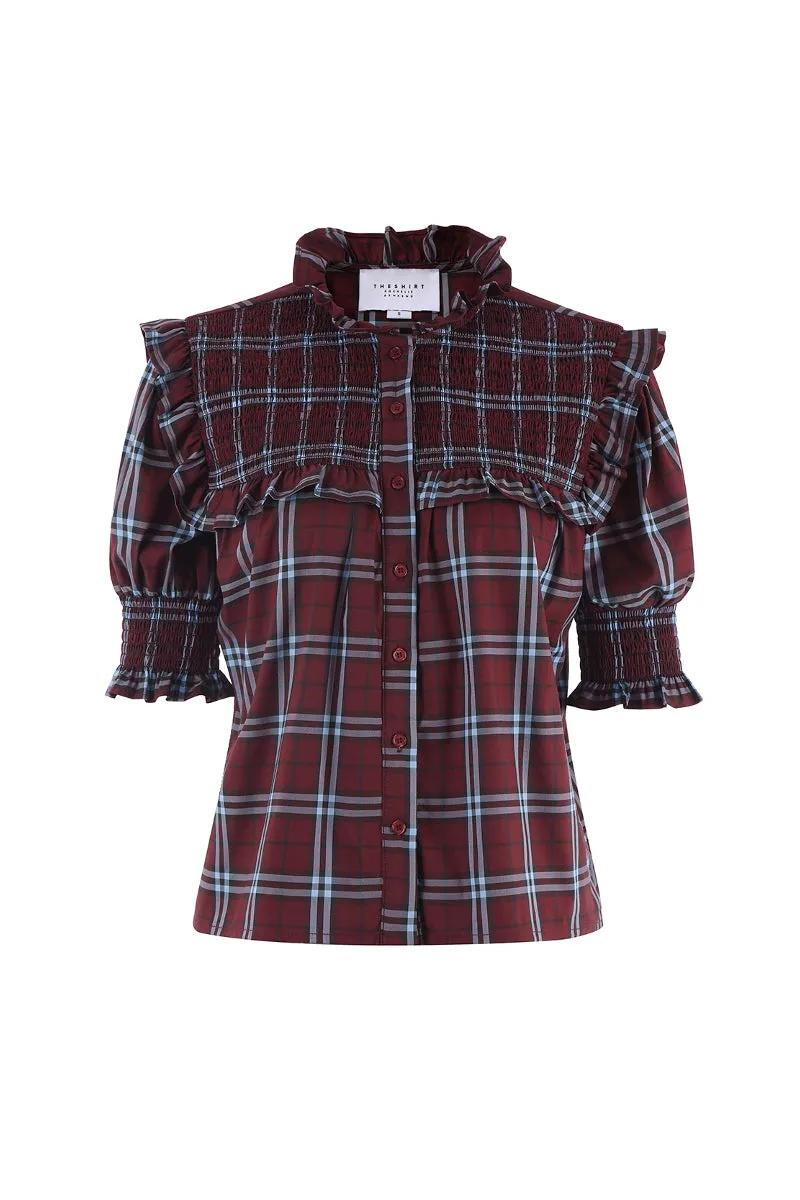 The Nicolette Shirt sold by The Shirt by Rochelle Behrens