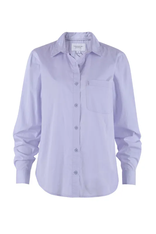 The Super Relaxed Boyfriend in Cotton sold by The Shirt by Rochelle Behrens