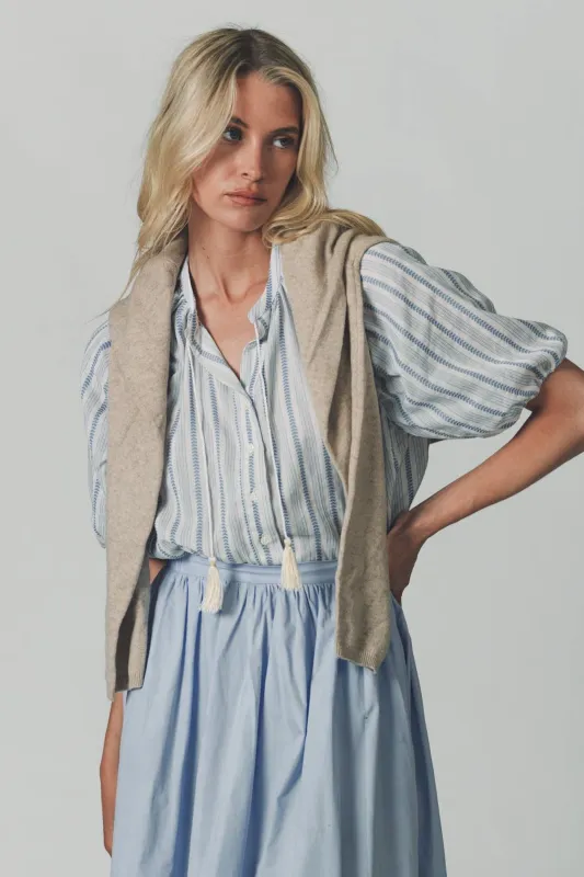 The Antoinette Shirt sold by The Shirt by Rochelle Behrens