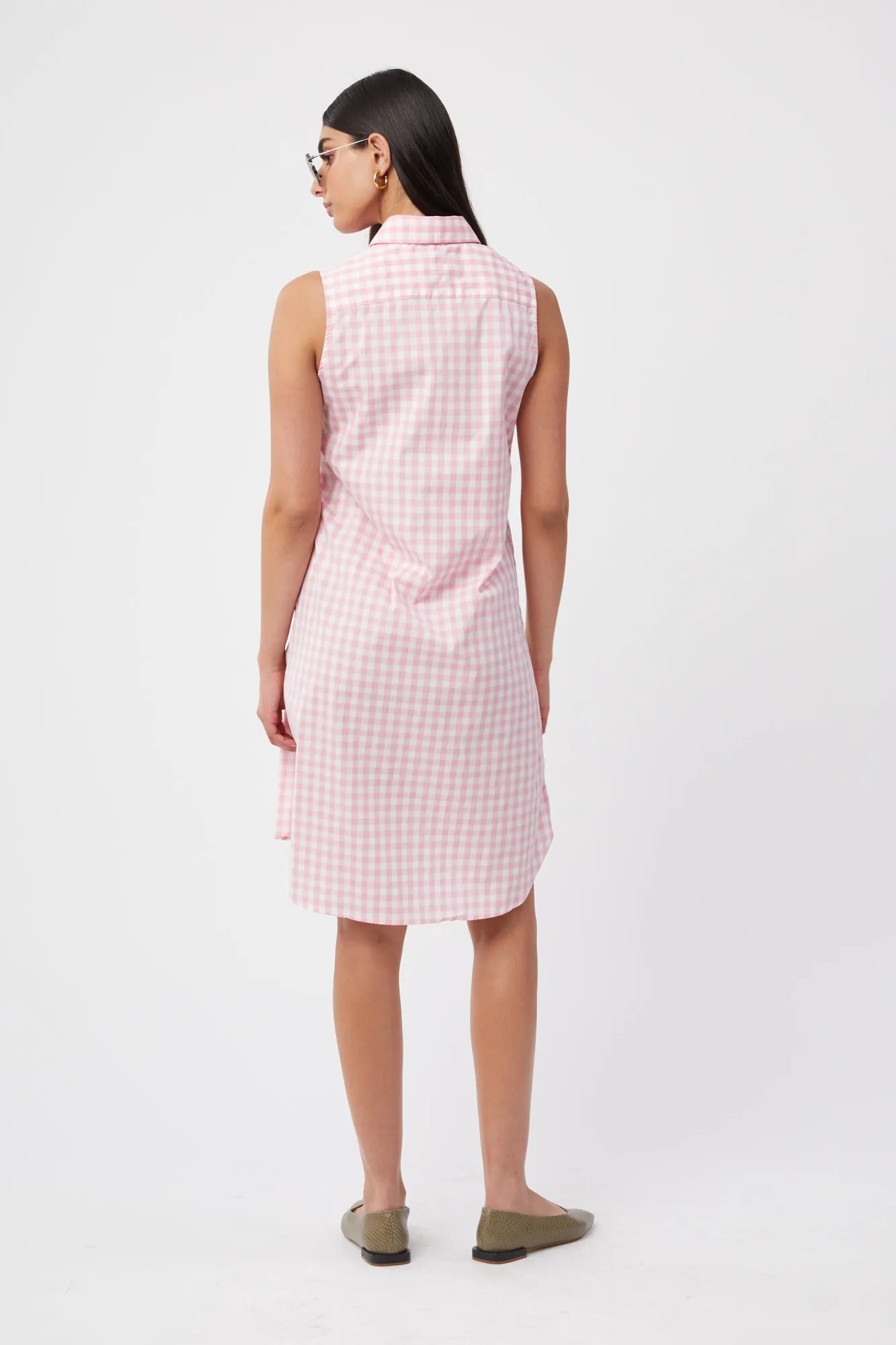 The Sleeveless Shirt Dress sold by The Shirt by Rochelle Behrens product image thumbnail 3