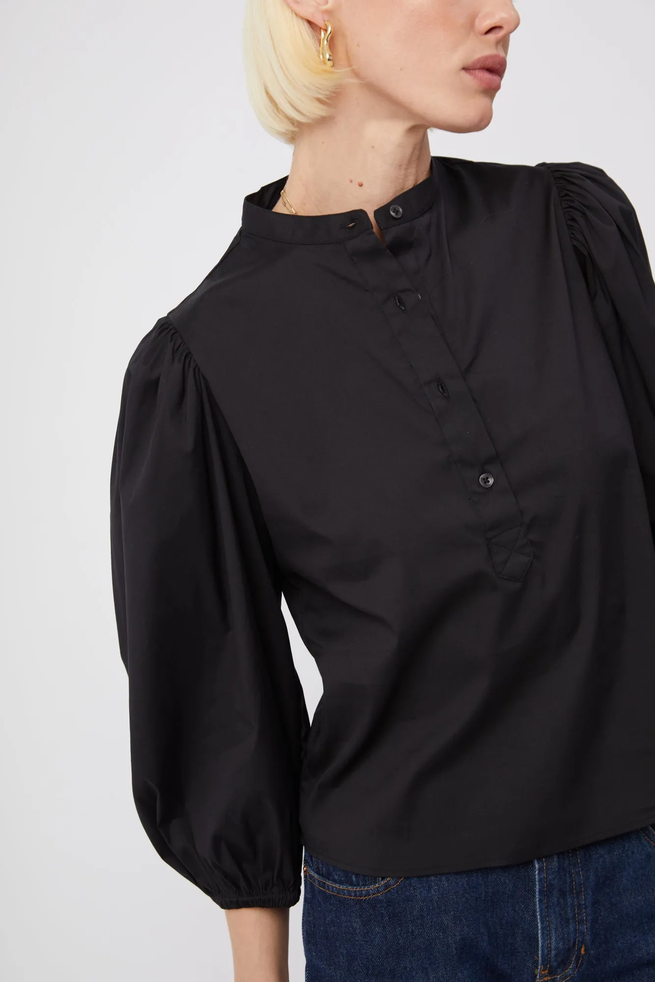 The Balloon Sleeve Shirt sold by The Shirt by Rochelle Behrens product image thumbnail 2