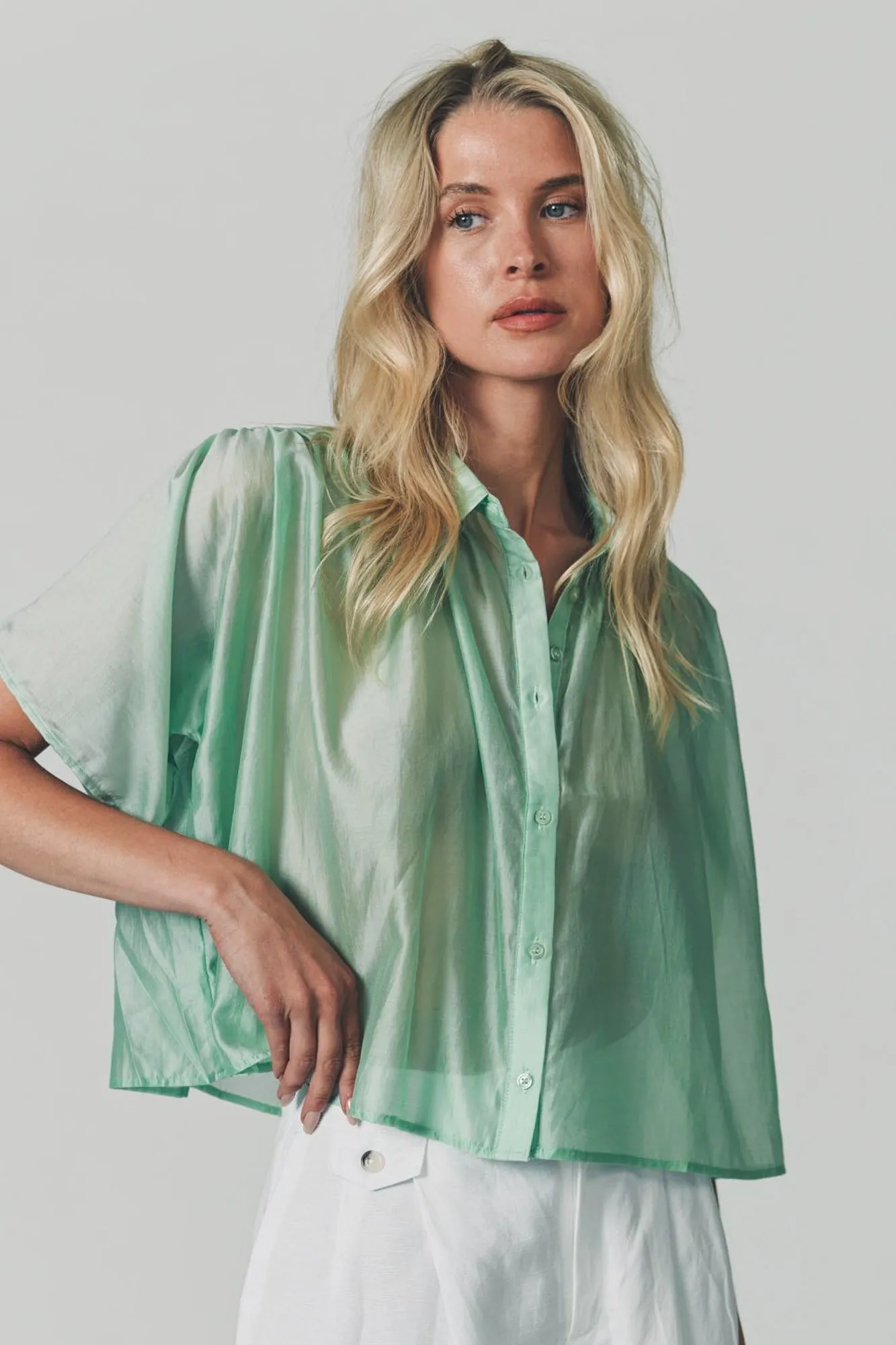 The Hayden Shirt sold by The Shirt by Rochelle Behrens