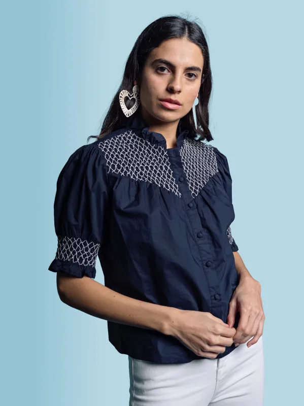 The Nicole Shirt sold by The Shirt by Rochelle Behrens