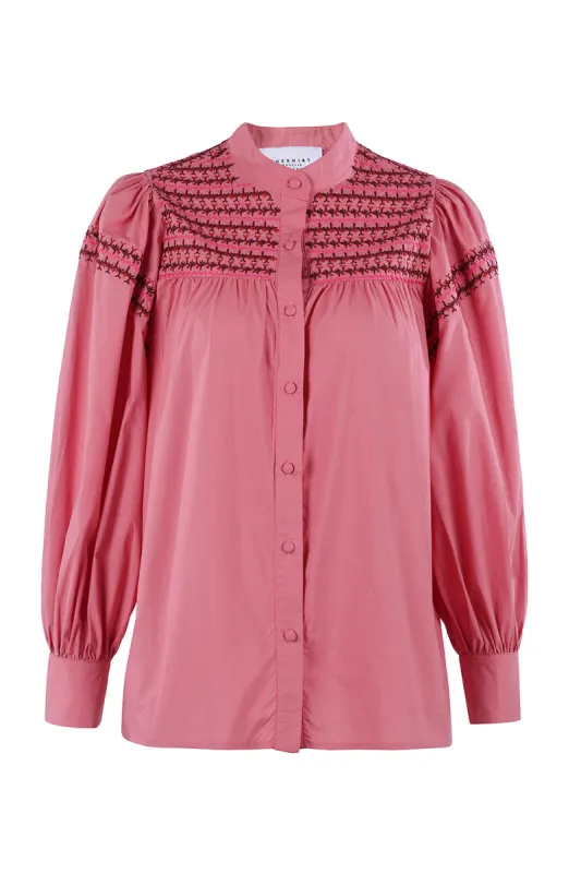 The Long Sleeve Saylor Shirt sold by The Shirt by Rochelle Behrens