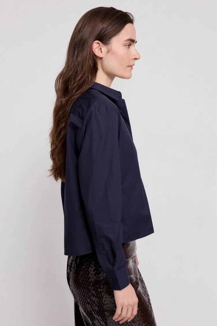 The Long Sleeve Boxy Crop sold by The Shirt by Rochelle Behrens product image thumbnail 3