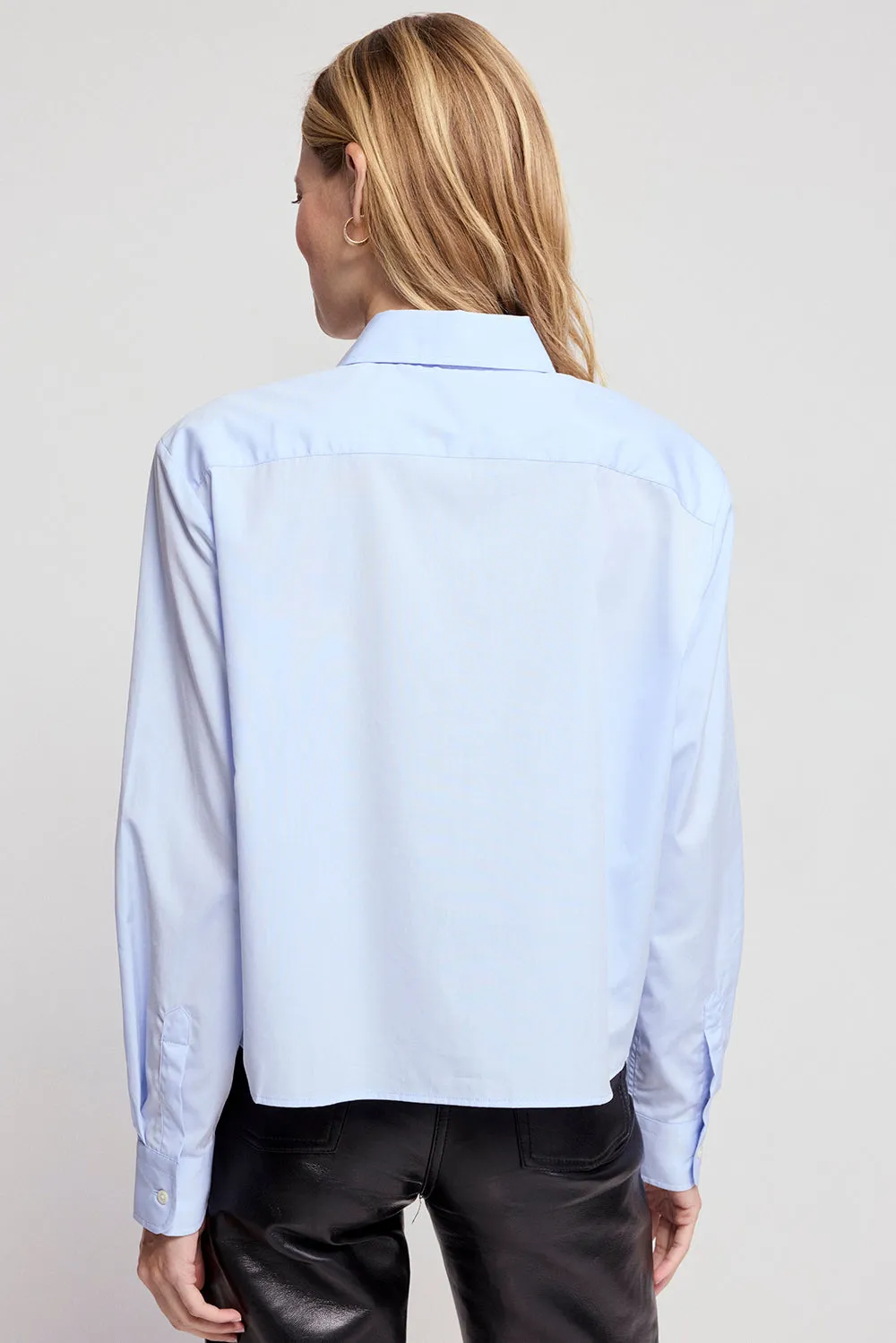 The Long Sleeve Boxy Crop sold by The Shirt by Rochelle Behrens product image thumbnail 4