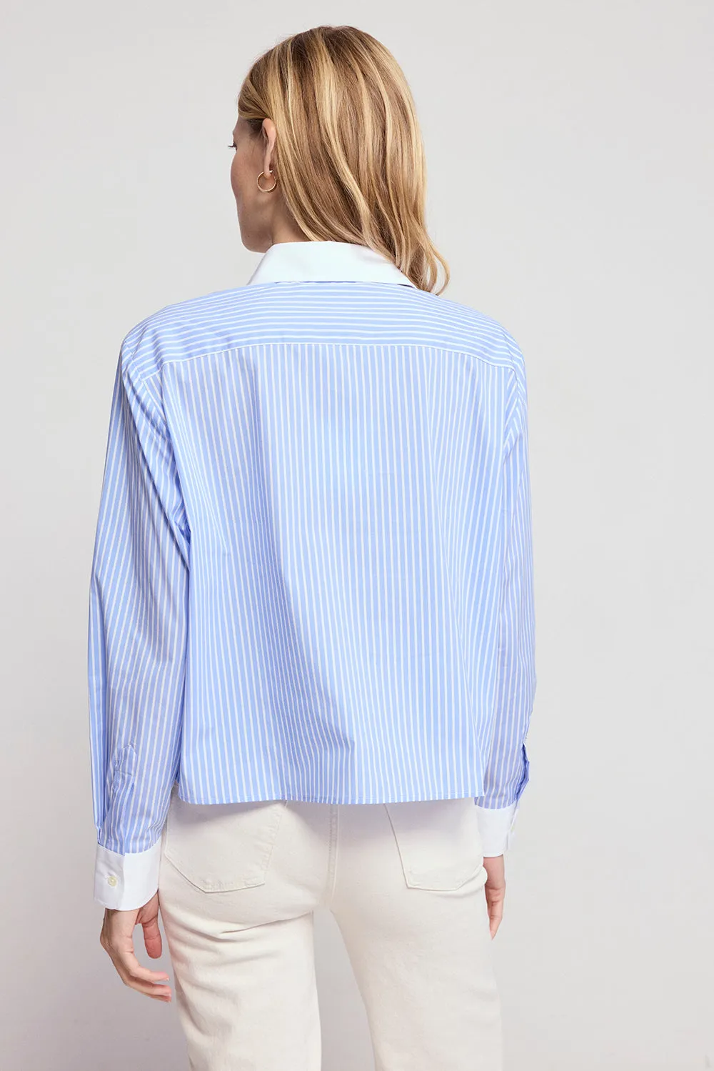The Long Sleeve Boxy Crop sold by The Shirt by Rochelle Behrens product image thumbnail 5