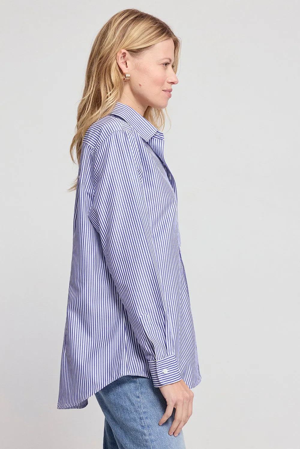 The Jet Set Boyfriend Shirt sold by The Shirt by Rochelle Behrens product image thumbnail 3