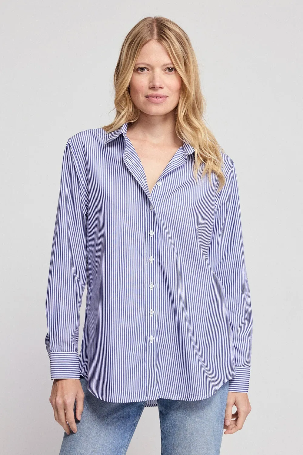 The Jet Set Boyfriend Shirt sold by The Shirt by Rochelle Behrens product image thumbnail 2