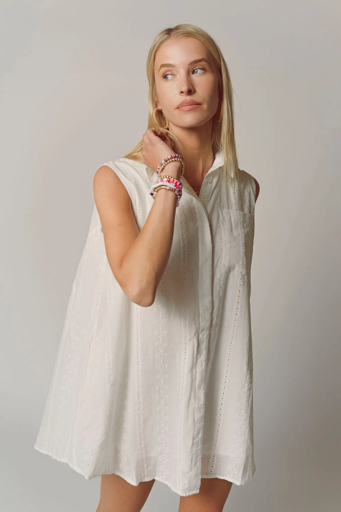 The Sleeveless Raya Dress sold by The Shirt by Rochelle Behrens