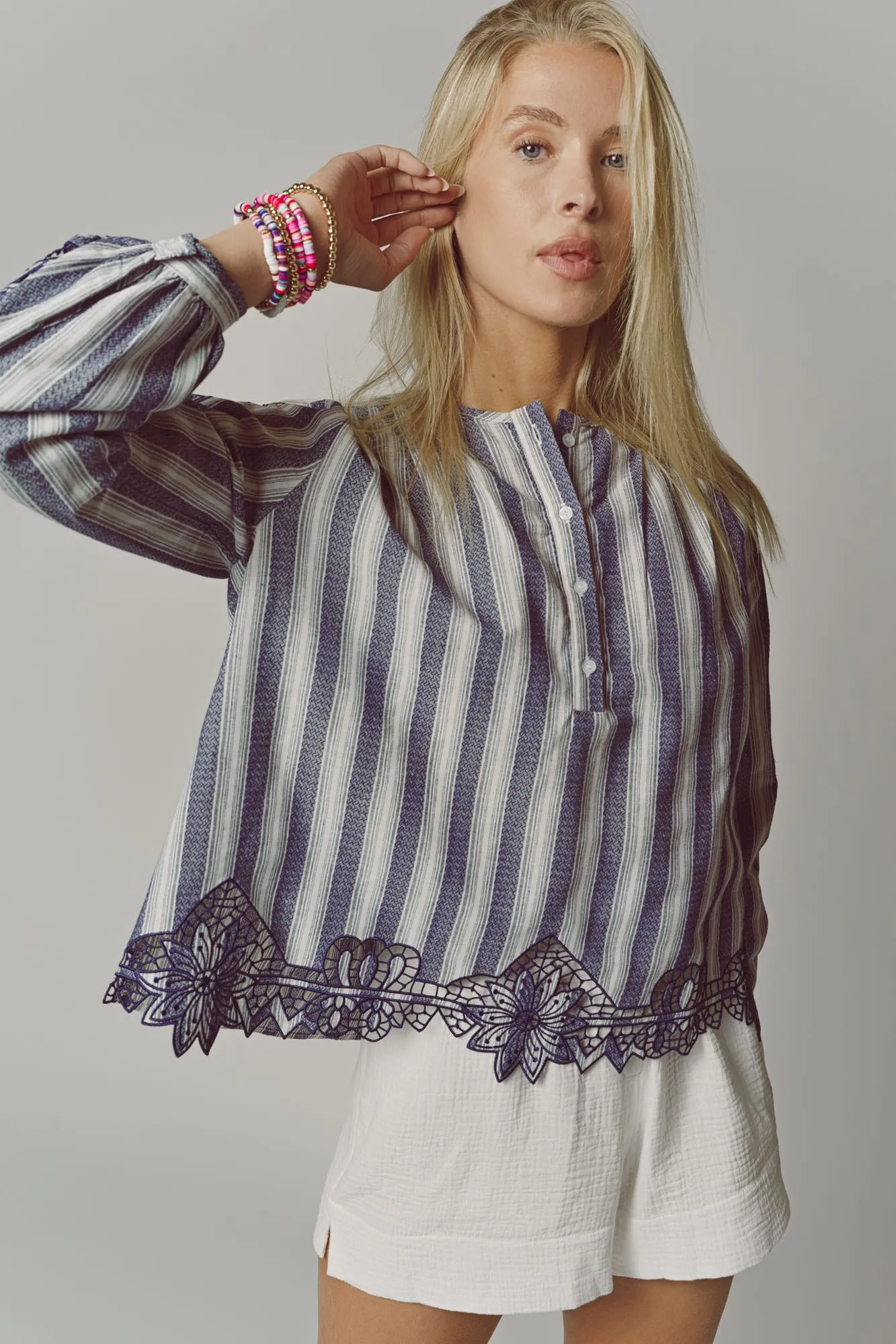 The Samara Shirt sold by The Shirt by Rochelle Behrens