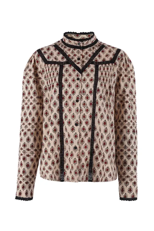 The Priya Shirt sold by The Shirt by Rochelle Behrens